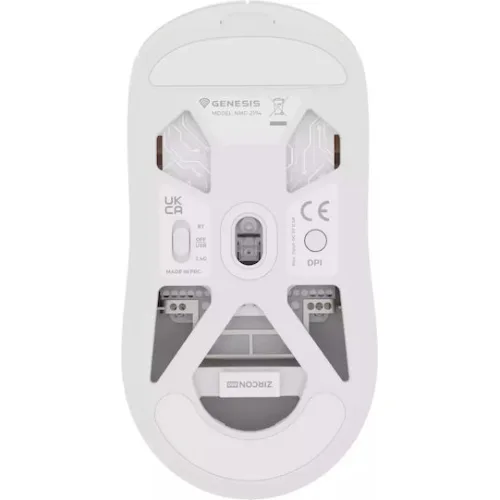 Genesis Gaming Mouse Zircon 660 Pro Wireless 26000DPI White (NMG-2194) (GNSNMG-2194)