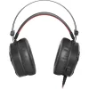 Genesis Gaming Headset Neon 360 with Microphone RGB Illuminated Vibration, Black Red (NSG-1107) (GNSNSG-1107)