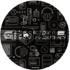 Genesis Gaming Protective Floor Mat Tellur 300 Gear 100cm (NDG-2083) (GNSNDG-2083)