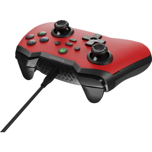 Genesis Gaming Gamepad Mangan 300 for PC/Switch/Mobile, Red (NJG-2105) (GNSNJG-2105)