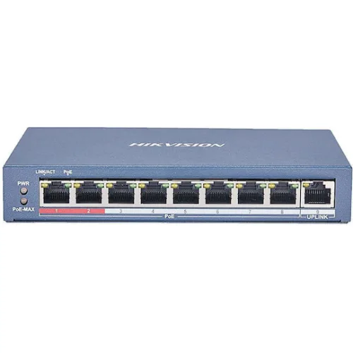 Hikvision 8 Port Unmanaged Switch L2 Series (DS-3E0508-E(B)) (HKVDS-3E0508-EB)