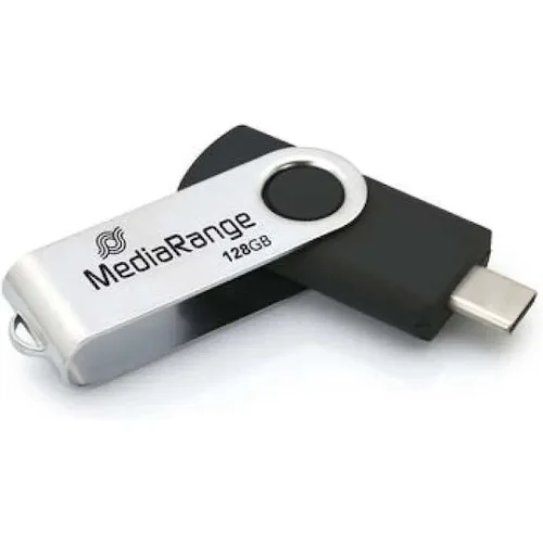 MediaRange USB 3.2 Gen1 Type-C® flash drive, 128GB (MR1954)