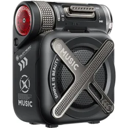 XO F72 Mecha Ηχείο Bluetooth 5W με Διάρκεια Μπαταρίας έως 12 ώρες Μαύρο