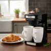 Butler Coffee Maker 0.25l 450w 2 Cups Reusable Filter Auto Shut-off Black