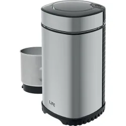 Life Arabica Ηλεκτρικός Μύλος Καφέ 150W με Χωρητικότητα 60gr ΑσημίΚωδικός: 221-0425