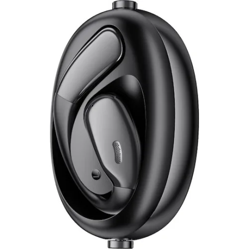 Bluetooth ακουστικά handsfree με τεχνολογία ΑΙ για αυτόματη μετάφραση ομιλίας, σε μαύρο χρώμα