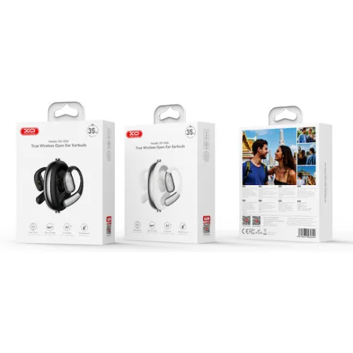 Bluetooth ακουστικά handsfree με τεχνολογία ΑΙ για αυτόματη μετάφραση ομιλίας, σε μαύρο χρώμα