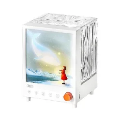 XO Led Παιδικό Φωτιστικό Projector Λευκό 16.53x12.84x12.17εκ.