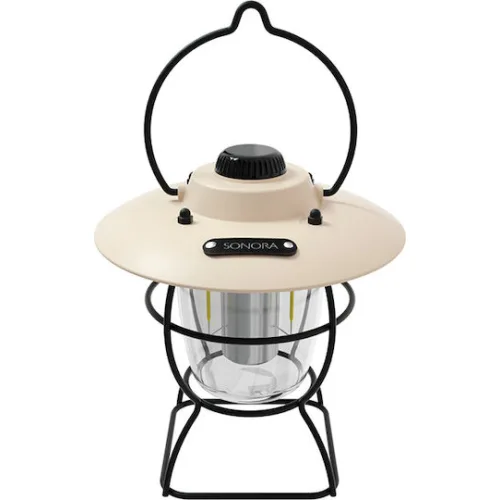 Sonora Φανάρι Led Επαναφορτιζόμενο για Camping 170lm 3.2W ΜπεζΚωδικός: 230-0102