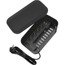 Sonora Πολύπριζο 5 Θέσεων με 3 USB-A, 1 USB-C, Διακόπτη και Καλώδιο 1.5m
Κωδικός: 230-0119