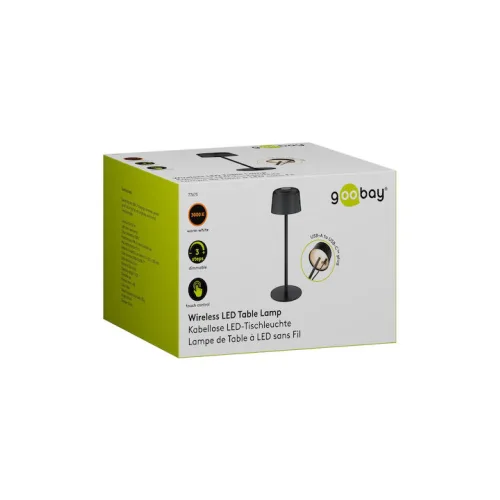 Goobay Διακοσμητικό Φωτιστικό LED Θερμό Λευκό 3000K 25x25εκ.Κωδικός: 77675