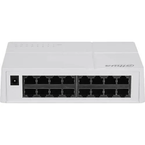 Dahua Sf1016L Unmanaged Switch με 16 Θύρες Ethernet