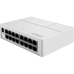 Dahua Sf1016L Unmanaged Switch με 16 Θύρες Ethernet