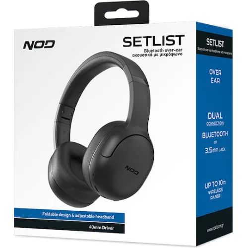Bluetooth over-ear ακουστικά με μικρόφωνο