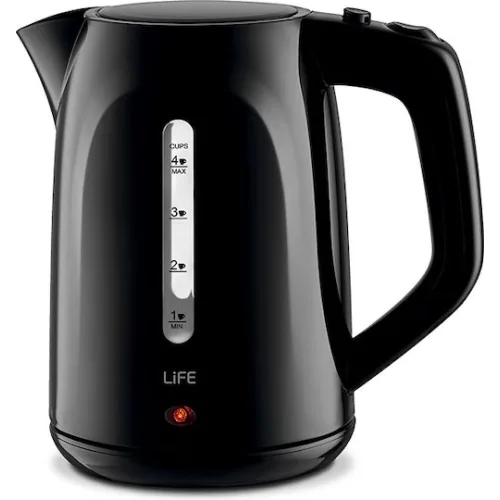 Life Premiere Βραστήρας 1lt 1100W ΜαύροςΚωδικός: 221-0509