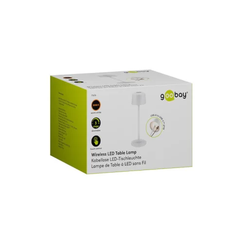 Goobay Διακοσμητικό Φωτιστικό LED Θερμό Λευκό 3000K 25x25εκ.Κωδικός: 77676