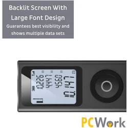 Pcwork Μέτρο Laser PCW11A με Δυνατότητα Μέτρησης 30m