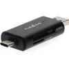 Card Reader USB 3.2 Gen 1x1 με διπλή υποδοχή Type-A & Type-C.