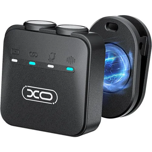 XO MC15 Σετ Ασύρματο Μικρόφωνο με Bluetooth Πέτου για Κινητό