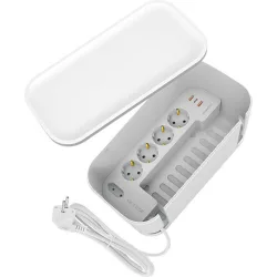 Sonora Πολύπριζο 5 Θέσεων με 3 USB-A, 1 USB-C, Διακόπτη και Καλώδιο 1.5m
Κωδικός: 230-0118