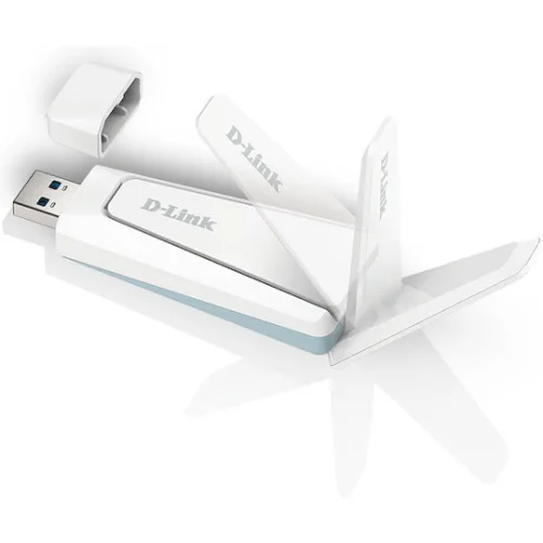 D-Link Ax1800 Αντάπτορας Δικτύου USB με Ασύρματη Σύνδεση Wi-Fi