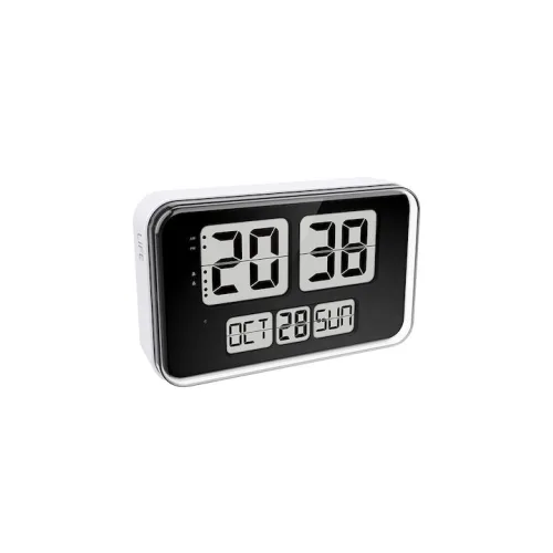 Life Wall Flip Lcd Επιτραπέζιο Ψηφιακό Ρολόι LED Λευκό 221-0457