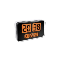 Life Wall Flip Lcd Επιτραπέζιο Ψηφιακό Ρολόι LED Λευκό 221-0457