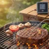Smart Bluetooth θερμόμετρο κρέατος με 2 αισθητήρες και έλεγχο μέσω εφαρμογής.