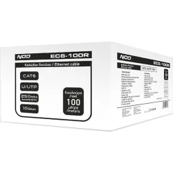 Καλώδιο δικτύου CAT6 U/UTP, σε κουλούρα 100m, με Easy Pull Box