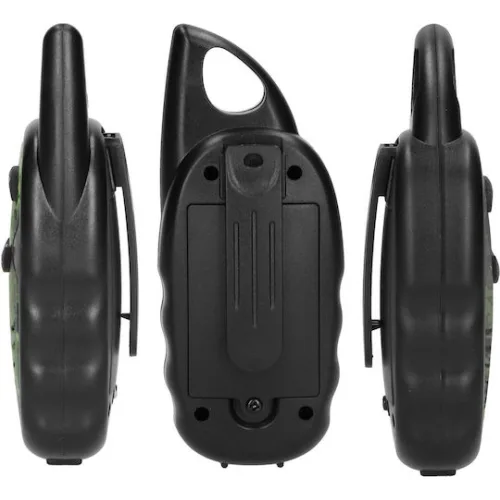 Σετ 2 παιδικών walkie-talkie με εμβέλεια έως 3km, σε χρώμα παραλλαγής.