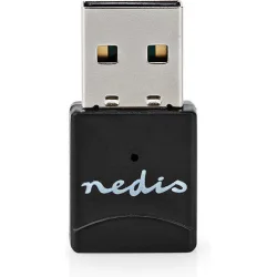 Nedis WSNWM610BK Αντάπτορας Δικτύου USB με Ασύρματη Σύνδεση Wi-Fi 600Mbps