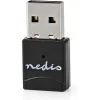 Nedis WSNWM610BK Αντάπτορας Δικτύου USB με Ασύρματη Σύνδεση Wi-Fi 600Mbps