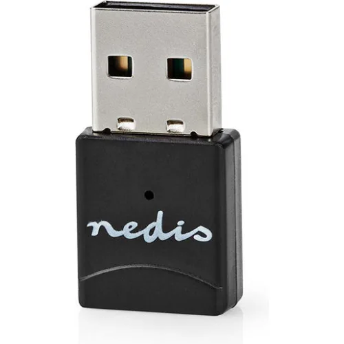 Nedis WSNWM610BK Αντάπτορας Δικτύου USB με Ασύρματη Σύνδεση Wi-Fi 600Mbps