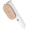 2in1 Vertical Steam Iron Proficare Superglide Ceramic Soleplate Ατμοκαθαριστής Ρούχων Χειρός 1300W με Δοχείο 80ml Λευκός