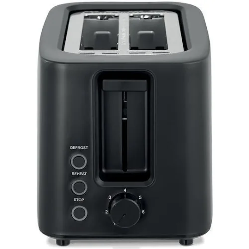 Life Crunchy Φρυγανιέρα 2 Θέσεων 750W ΜαύρηΚωδικός: 221-0444