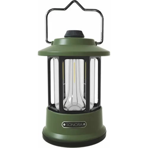 Sonora Amelia Φανάρι Led Επαναφορτιζόμενο για Camping με Φακό & Powerbank 170lm 5W ΧακίΚωδικός: 230-0099
