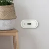 Alecto Carbon Monoxide Detector Lcd Screen 85 Db Powerful Alarm White