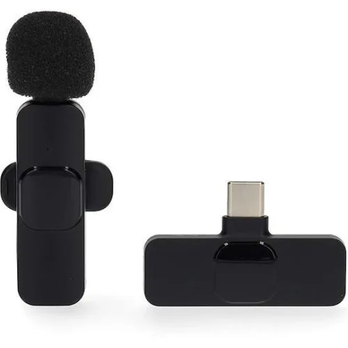 Nedis MICW110BK Ασύρματο Μικρόφωνο Πέτου, Clip On για Φωνητικά
