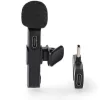 Nedis MICW110BK Ασύρματο Μικρόφωνο Πέτου, Clip On για Φωνητικά