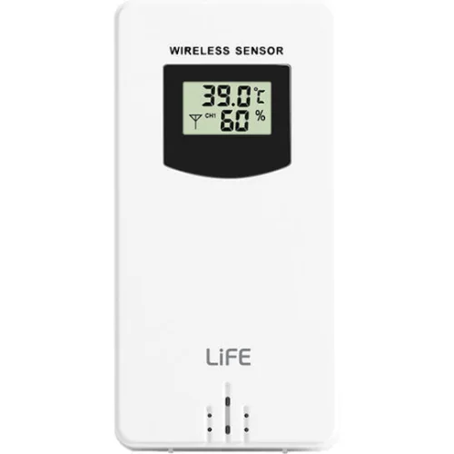 Life Alpine 221-0392 Ασύρματος Μετεωρολογικός Σταθμός Ψηφιακός Επιτραπέζιος / Επίτοιχος Μαύρος