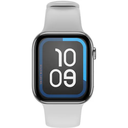 Smartwatch σε ασημί χρώμα
