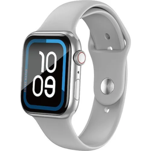 Smartwatch σε ασημί χρώμα