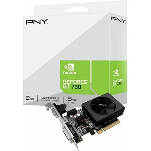 PNY GeForce GT 730 2GB GDDR3 Κάρτα ΓραφικώνΚωδικός: VCG7302D3SFPPB