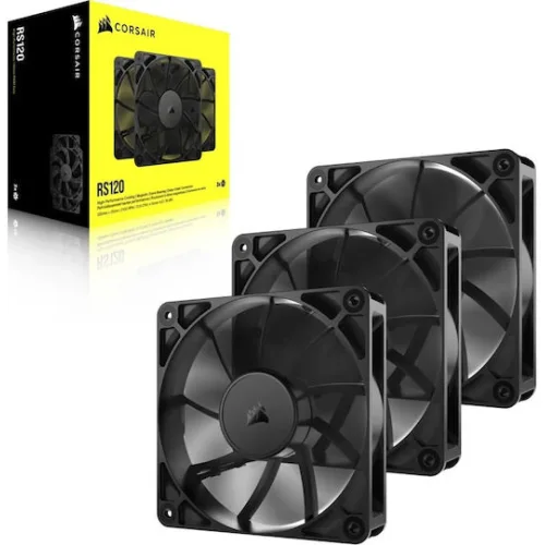 CORSAIR FAN RS120 Triple Pack BLK
