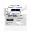 Anda Seat Ηλεκτρικό Γραφείο Xtreme-E White με Μεταλλικά Πόδια & Ρυθμιζόμενο Ύψος 140x75x71εκ.Κωδικός: AD-D-DD1-1400-06-W