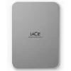 Lacie Mobile Drive v2 USB-A 3.2 Εξωτερικός HDD 1TB 2.5" Ασημί