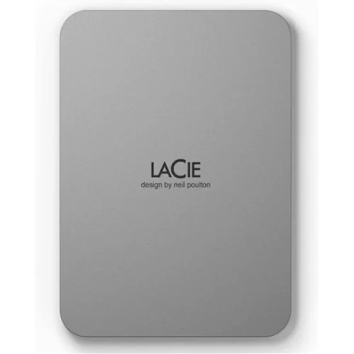 Lacie Mobile Drive v2 USB-A 3.2 Εξωτερικός HDD 1TB 2.5" Ασημί
