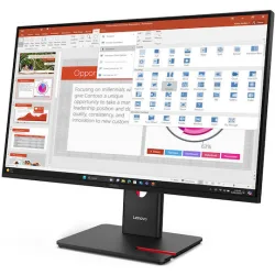 LENOVO Monitor ThinkVision T27-40 27'' FHD IPS, Display Port,HDMI,USB,USBC,VGA,Height Adjust,3YearsW