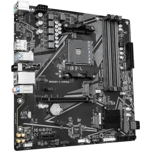 GIGABYTE MOTHERBOARD B550M K WF6E, AM4, MATX