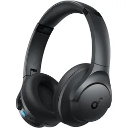 Anker Q11i Ασύρματα / Ενσύρματα Over Ear Ακουστικά και Quick Charge Cream White
